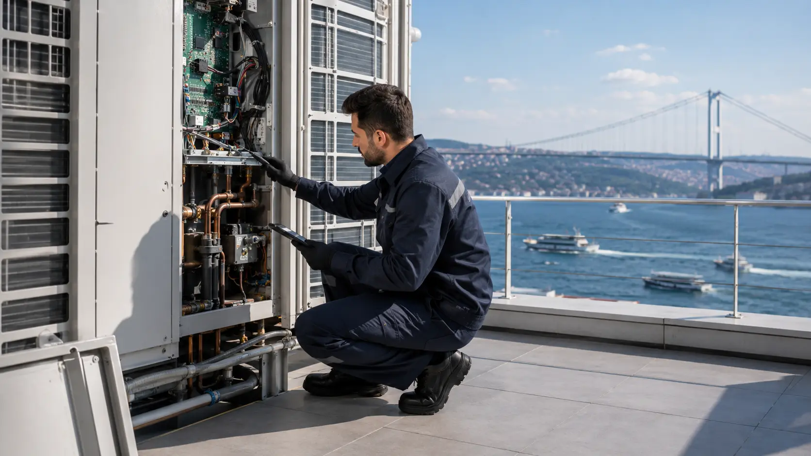 VRF Merkezi Sistem servis görseli